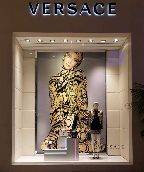 versace window design|versace stores.